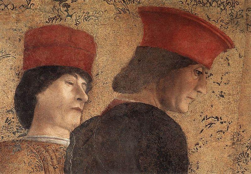 Andrea Mantegna The Court of Gonzaga Sweden oil painting art